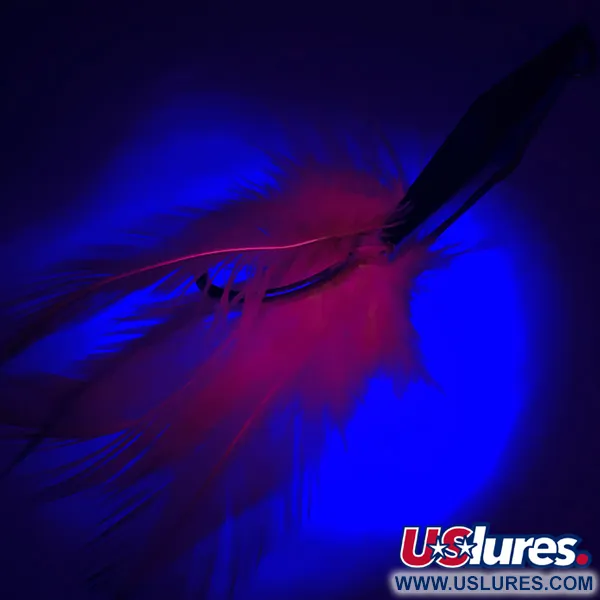 James E. Clark Clark Spoon Skeddrag, Krom/Rosa, 5g, Vasskyddad, #5856