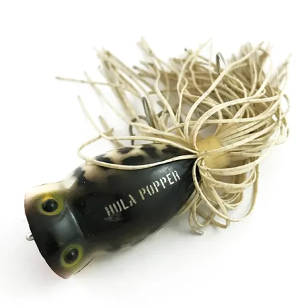 Fred Arbogast Hula Popper, Tiger, 8g, gummikjol, #5858