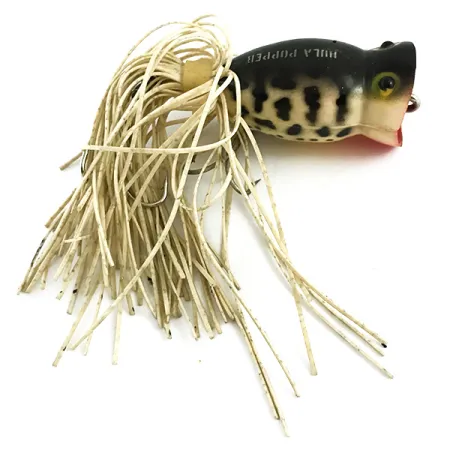 Fred Arbogast Hula Popper, Tiger, 8g, gummikjol, #5858