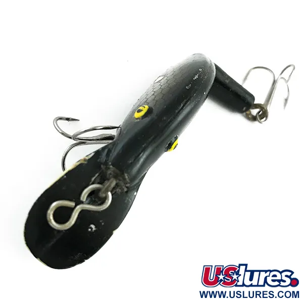 Eppinger Sparkle Tail Wobbler, Svart / Silver, 6.5cm, Ledad, #5860