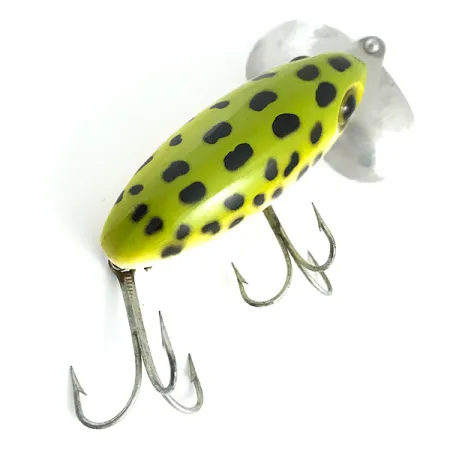 Fred Arbogast Jitterbug Ytbete, Frog, 14g, Aluminiumsked, #5861