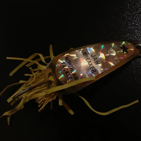 Northland Jaw-Breaker Vassdrag, Guld, 15,5g, Gult Skirt, #5865