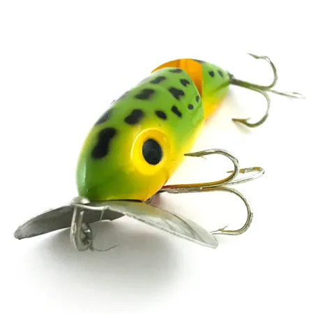 Fred Arbogast Jitterbug Jointed Ytbete, Frog, 10g, #5868
