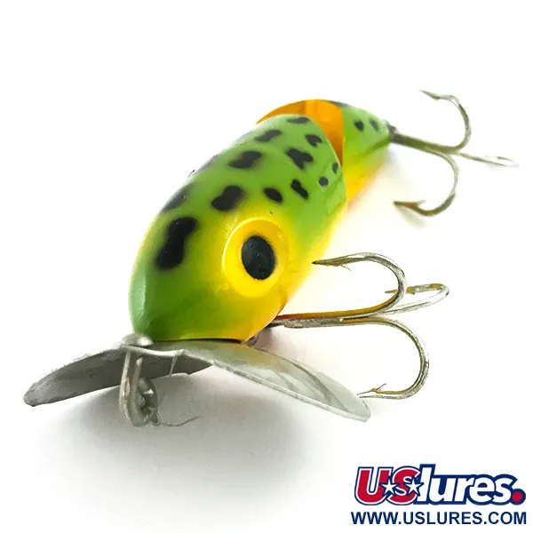 Fred Arbogast Jitterbug Jointed Ytbete, Frog, 10g, #5868
