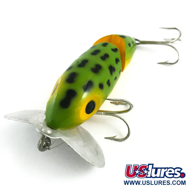 Fred Arbogast Jitterbug Jointed Ytbete, Frog, 10g, #5868