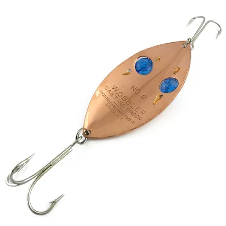Horrocks-Ibbotson Wobbler Skeddrag, Koppar / Blå, 23g, Pärlor, #5870
