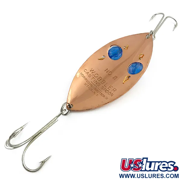 Horrocks-Ibbotson Wobbler Skeddrag, Koppar / Blå, 23g, Pärlor, #5870