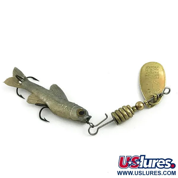 Vintage Mepps Comet Mino 2 (1960s) Spinnare, Guld, 6g, Jigg, #5898