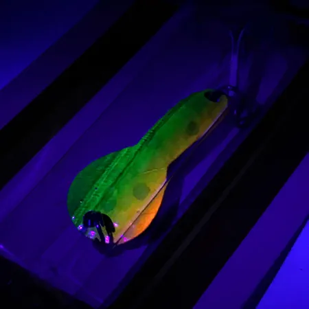 Luhr Jensen Loco 1 Skeddrag, Koppar/Grön, 4g, Hamrad, #5945