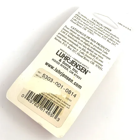 Luhr Jensen Loco 1 Skeddrag, Koppar/Grön, 4g, Hamrad, #5945