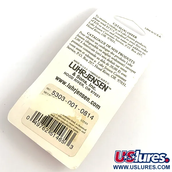 Luhr Jensen Loco 1UV Skeddrag, Abborre, 4g, UV-finish, #5900