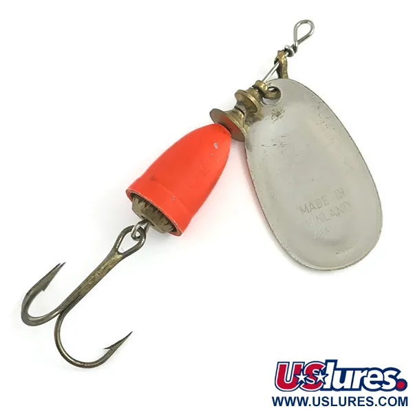 Blue Fox Super Vibrax 3 UV Spinnare, Silver, 8g, UV-Reaktiv, #5928