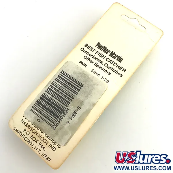 Panther Martin 9 Spinnare, Guld, 9g, Konkavt blad, #5918