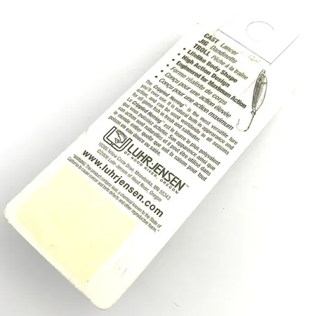 Luhr Jensen Crippled Herring Drag, Silver / Blå, 21g, Singelkrok, #5920