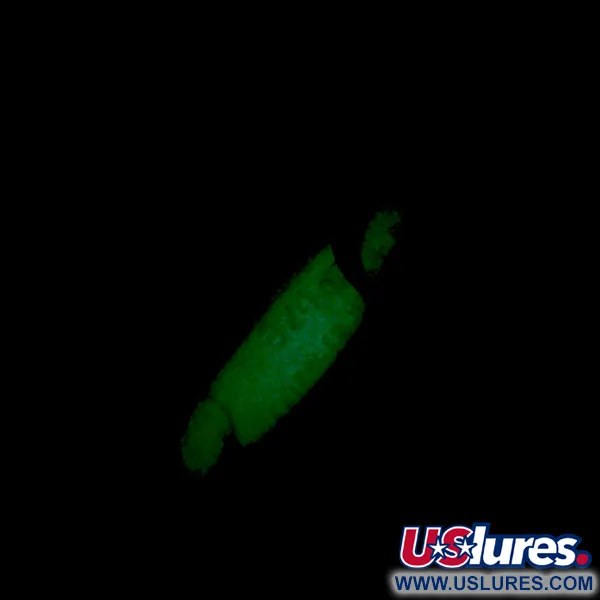 Luhr Jensen Crippled Herring Skeddrag, Vit/Grön UV Glow, 21g, #5921