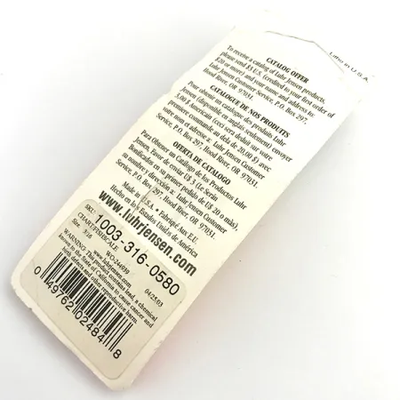 Luhr Jensen Krocodile UV Skeddrag, Yellow, 7g, UV-finish, #5922