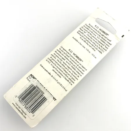 Acme K.O. Wobbler UV Skeddrag, Gul/Grön/Nickel, 21g, Sonic Tail, #5923