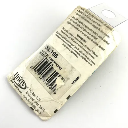 Lindy Frostee Jigging Spoon, Chartreuse UV Glow, 7g, UV-Lysande, #5924