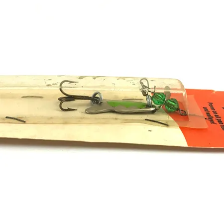 Brad’s FISHERMAN'S LUCK UV Skeddrag, Nickel/Grön, 7g, UV, #5925