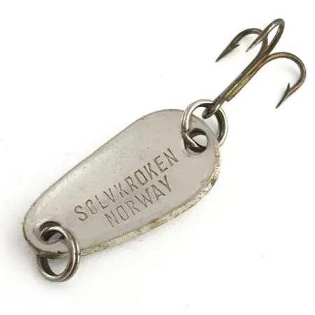 Sølvkroken Spesial Classic Skeddrag, Silver/Röd, 4g, Vintage, #5934