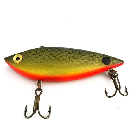 Cotton Cordell TH Spot UV Lipless Crankbait, Grön/Orange, 14g, UV, #5935