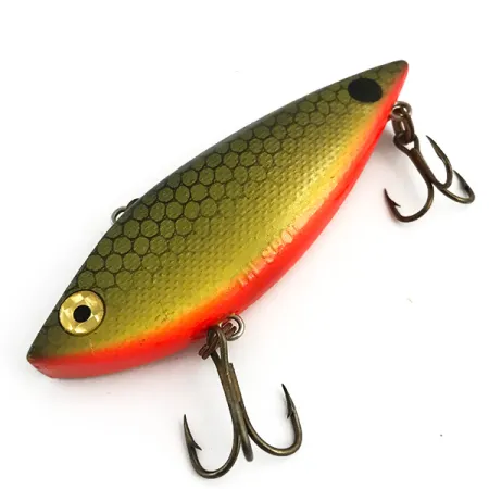 Cotton Cordell TH Spot UV Lipless Crankbait, Grön/Orange, 14g, UV, #5935