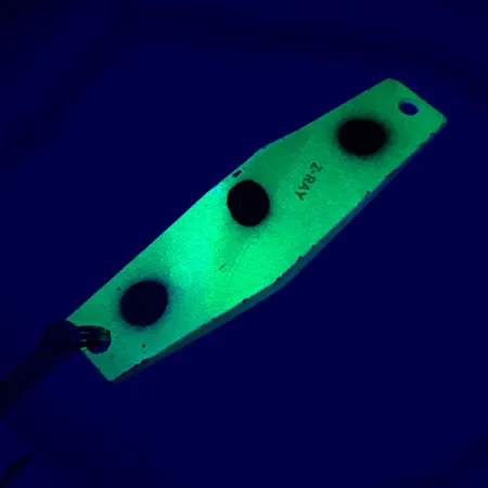 Z-Ray Model 125 Skeddrag, Gul / Röd Glow, 11g, UV-reaktiv, #5939