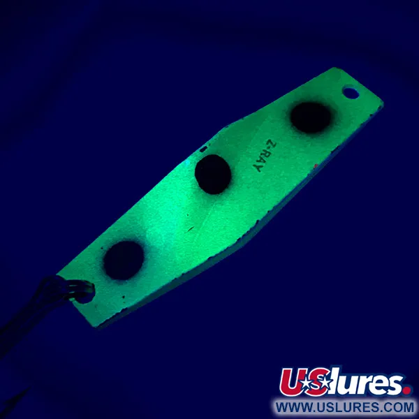 Z-Ray Model 125 Skeddrag, Gul / Röd Glow, 11g, UV-reaktiv, #5939