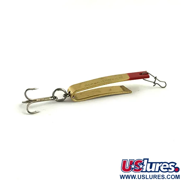 South Bend Super-Duper 503 Skeddrag, Guld / Röd, 4.3g, Hybrid, #5941