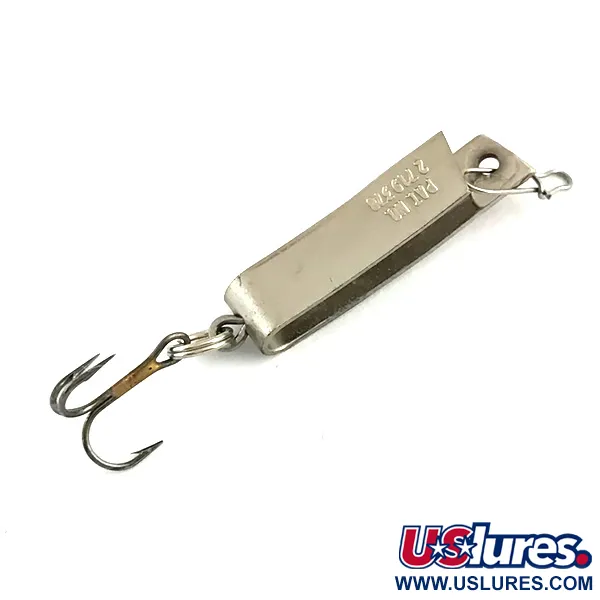 Luhr Jensen Super-Duper 501 Skeddrag, Nickel / Röd, 2,3g, Bockad Metall, #5951