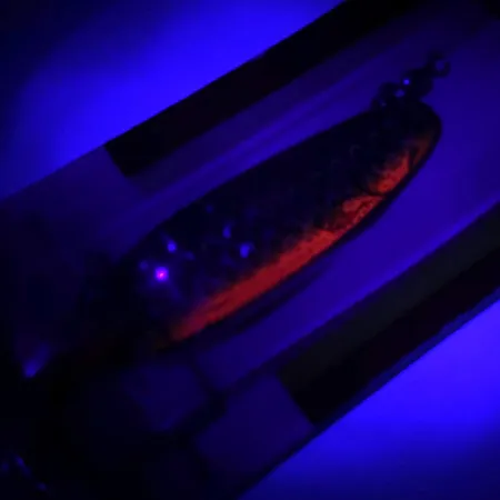 Luhr Jensen Krocodile Die #3 UV Skeddrag, Regnbåge, 10g, #5958