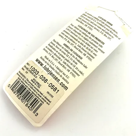 Luhr Jensen Krocodile Die #3 Skeddrag, White Pearl, 14g, #5970