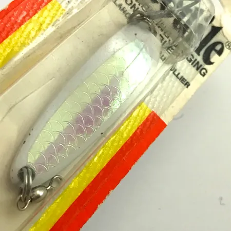 Luhr Jensen Krocodile Die #3 Skeddrag, White Pearl, 14g, #5970