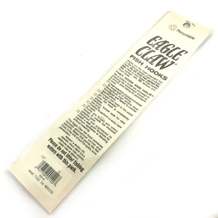 Eagle Claw Snelled Hooks 2 Tafskrokar, Brons, 6-pack, #5973