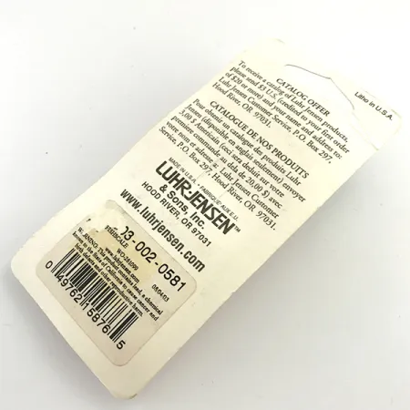 Luhr Jensen Loco 2 Skeddrag, Vit Pärlemor/Hologram, 7g, #5974