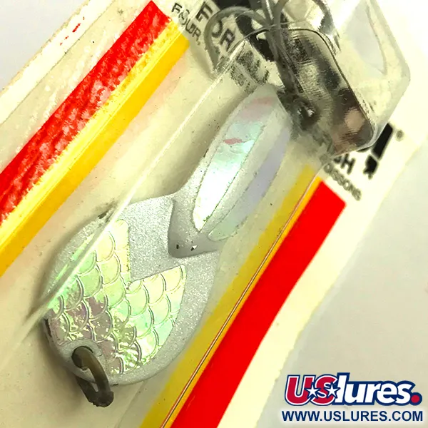 Luhr Jensen Loco 2 Skeddrag, Vit Pärlemor/Hologram, 7g, #5974