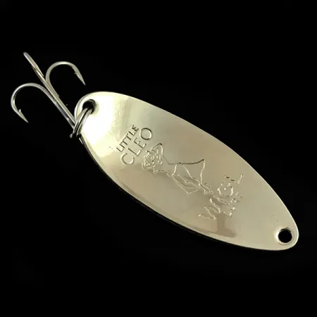 Skeddrag Seneca Little Cleo (Hula Girl) Glow, Vit/Orange/Nickel, 14g, #5978