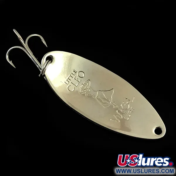 Skeddrag Seneca Little Cleo (Hula Girl) Glow, Vit/Orange/Nickel, 14g, #5978