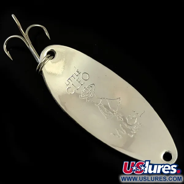 Skeddrag Seneca Little Cleo Glow, Vit/Grön/Nickel, 14g, Hula Girl, #5981