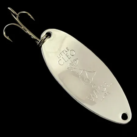 Little Cleo (Hula Girl) Glow Skeddrag, Vit / Orange, 18g, #5982