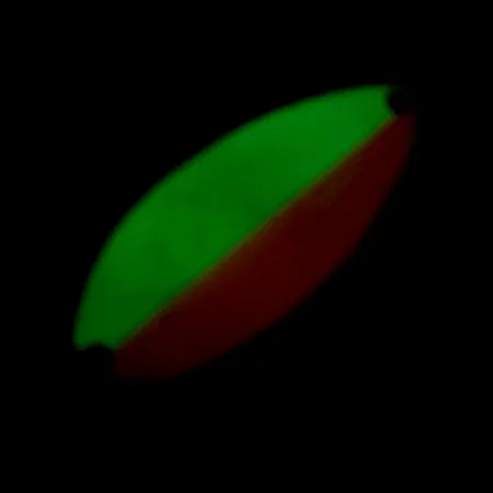 Little Cleo (Hula Girl) Glow Skeddrag, Vit / Orange, 18g, #5982