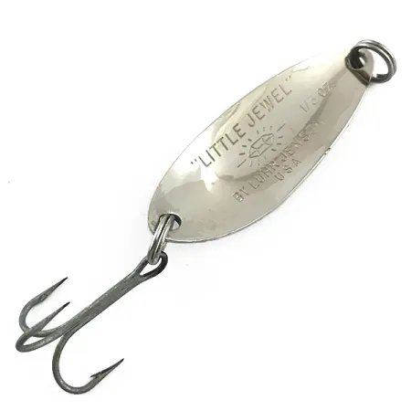 Luhr Jensen Little Jewel Skeddrag, Hamrad nickel/Blå, 9g, #5997