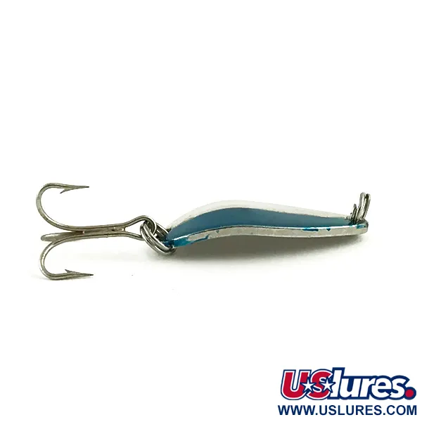 Seneca Little Cleo Skeddrag, Nickel / Blå, 5g, USA-Vintage, #6002