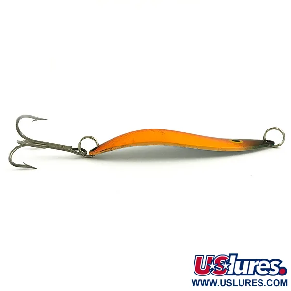 Red Eye Lures The Perfect Minnow Skeddrag, Orange/Brun, 14g, UV, #6004
