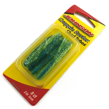 Johnson Crappie Buster Shad Tubes UV jigg