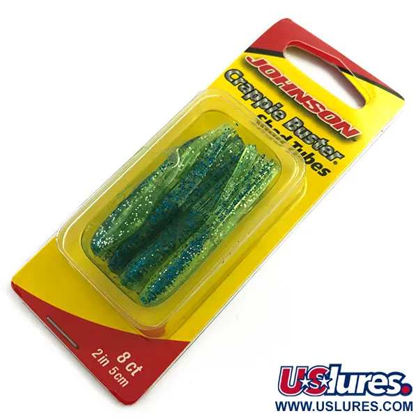 Johnson Crappie Buster Shad Tubes UV jigg