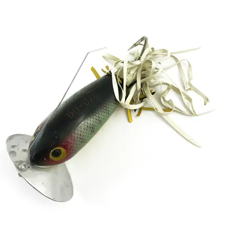 Creme Weedless Du-Dad Vasskyddat Bete, Abborre, 11g, Metallsked, #6033