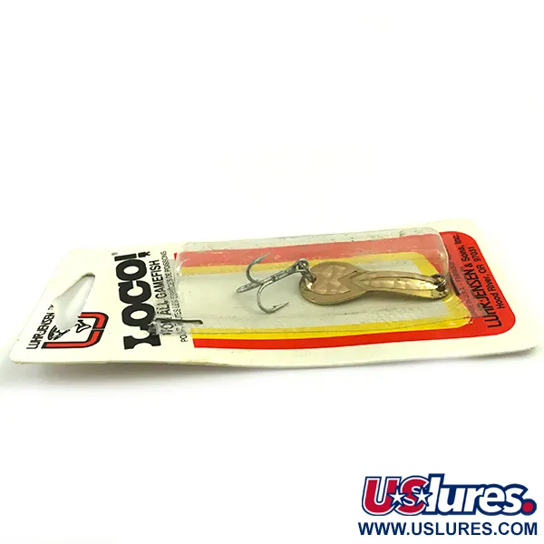 Luhr Jensen Loco 1 Skeddrag, Guld, 4g, Prism Lite, #6052