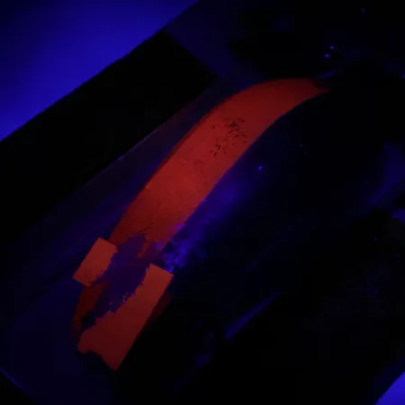 Krocodile Stubby Luhr Jensen Skeddrag, Red / Nickel, 18g, Vintage, #6053