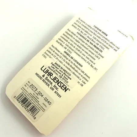 Luhr Jensen Tee Spoon Spinnare, Grön/Fluorgul, 14g, UV, #6069